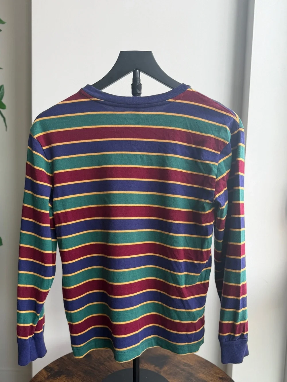 Gap Kids Multicolor Striped Long Sleeve Shirt Size L 10 Boys